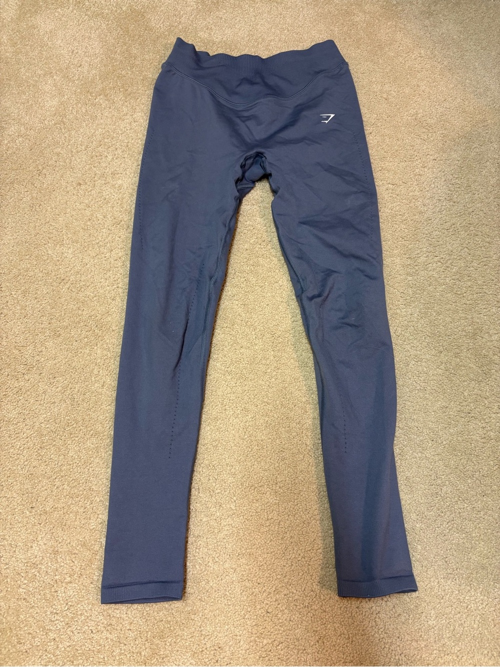 Gymshark Navy Sculpting High-Rise Leggings